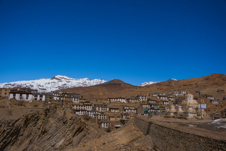 Mountain village on the high plateau of Upper Mustang